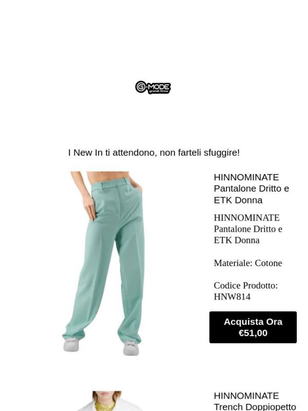Scopri i New In di questa settimana!