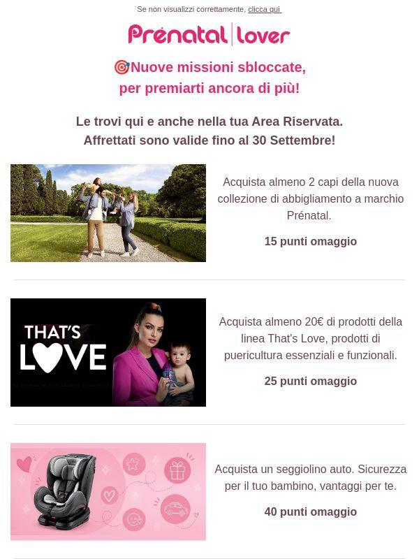 🎯Nuove missioni sbloccate, guadagna punti extra