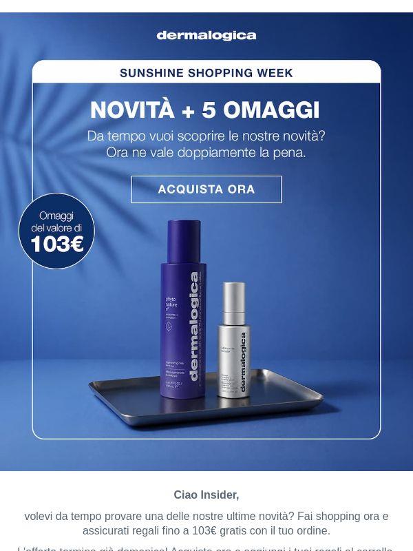👀 La tua novità con 5 regali