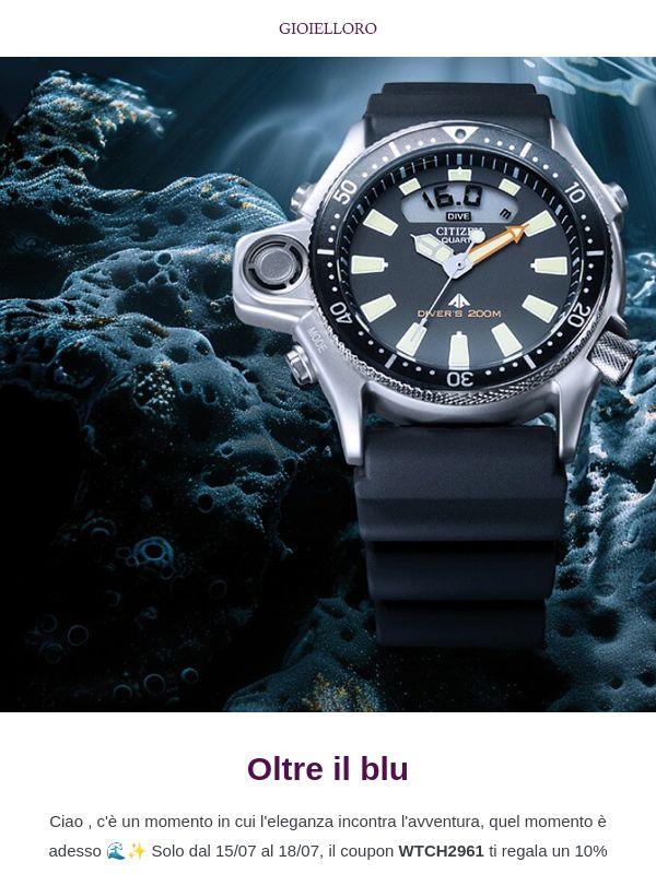 , 10% extra sugli subacquei 🌊⌚