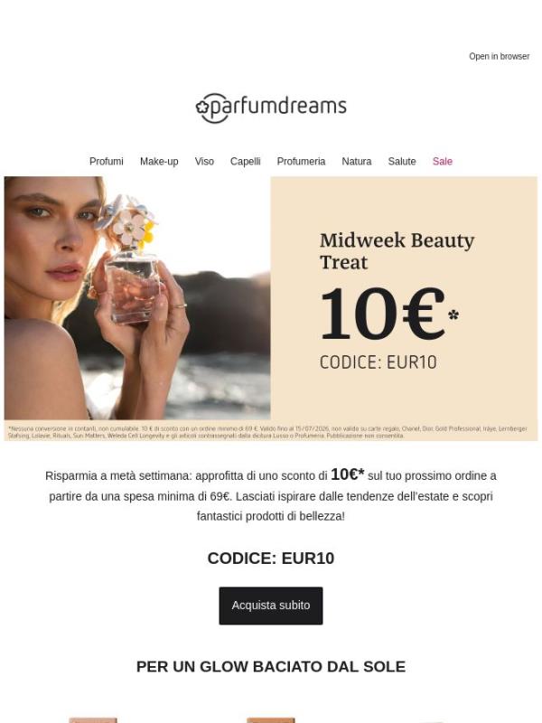 Midweek Beauty Treat: 10€ per te, Beauty