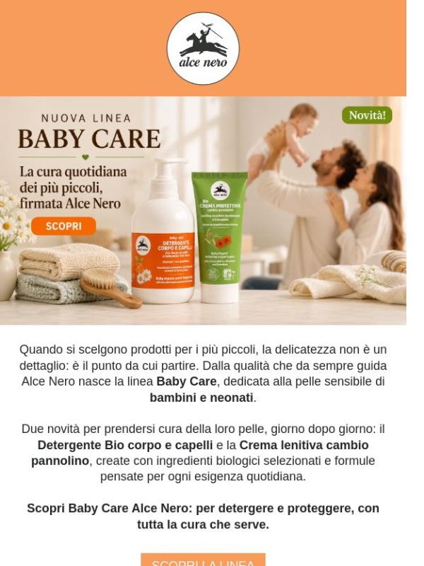 La cura dei più piccoli, firmata Alce Nero