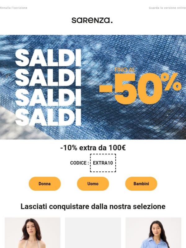 -10% extra da 100 € con il codice EXTRA10⚡