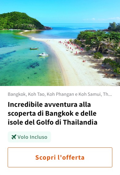 Incredibile avventura alla scoperta di Bangkok e delle isole del Golfo di Thailandia