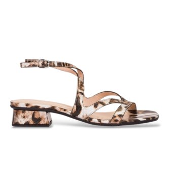 Sandali in Pelle Caliza 02 beige
