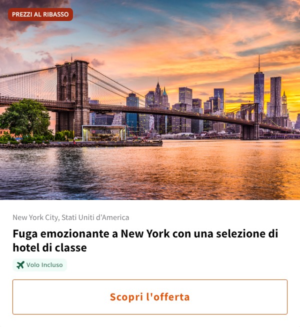 Fuga emozionante a New York con una selezione di hotel di classe