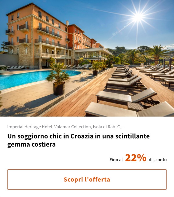 Un soggiorno chic in Croazia in una scintillante gemma costiera