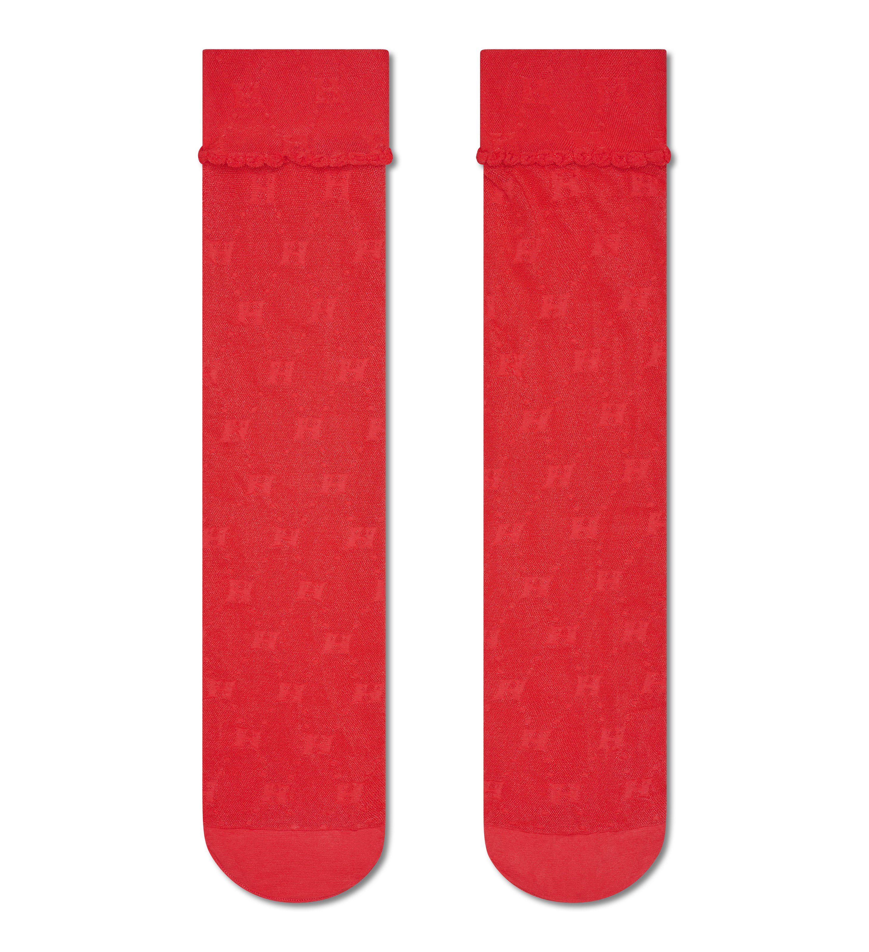 Calzini alti con monogramma H