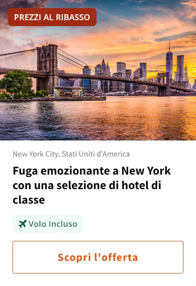 Fuga emozionante a New York con una selezione di hotel di classe