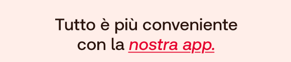 „Testo su sfondo giallo: Tutto é piú conveniente con la nostra app.“ „Testo su sfondo giallo: Tutto é piú conveniente con la nostra app.“