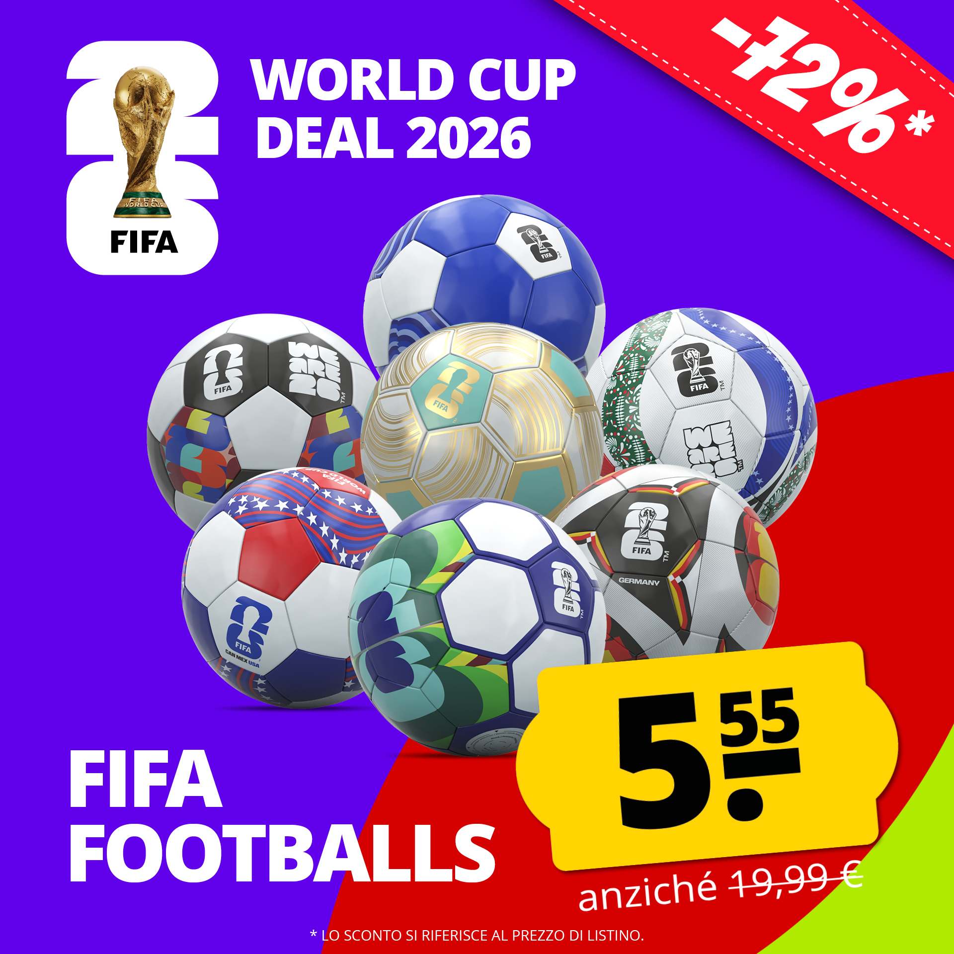 coppa del mondo fifa 2026 lizenz pallone da calcio