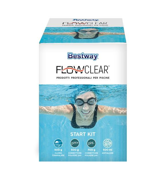 Image of Starter kit per trattamento chimico per acqua piscina