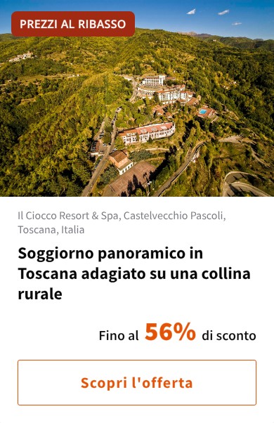 Soggiorno panoramico in Toscana adagiato su una collina rurale