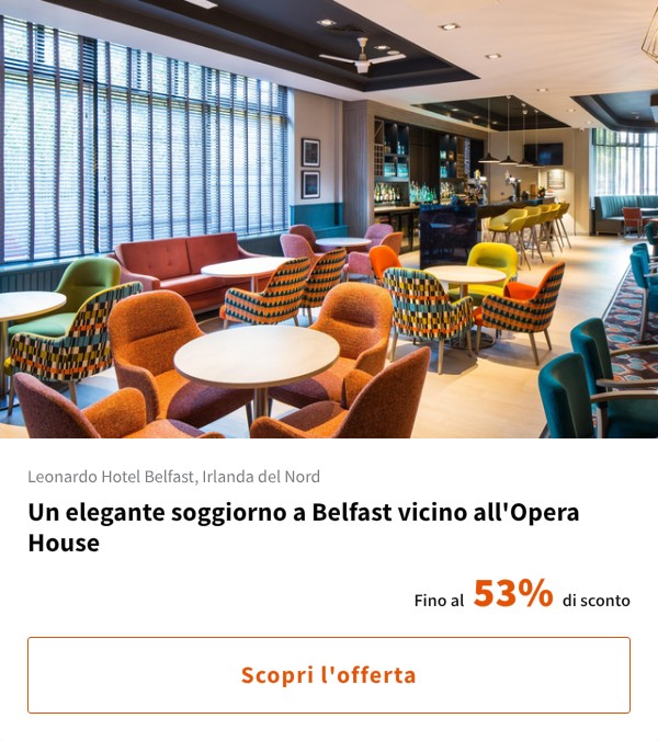 Un elegante soggiorno a Belfast vicino all'Opera House
