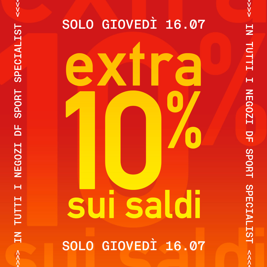 Extra 10% sui saldi