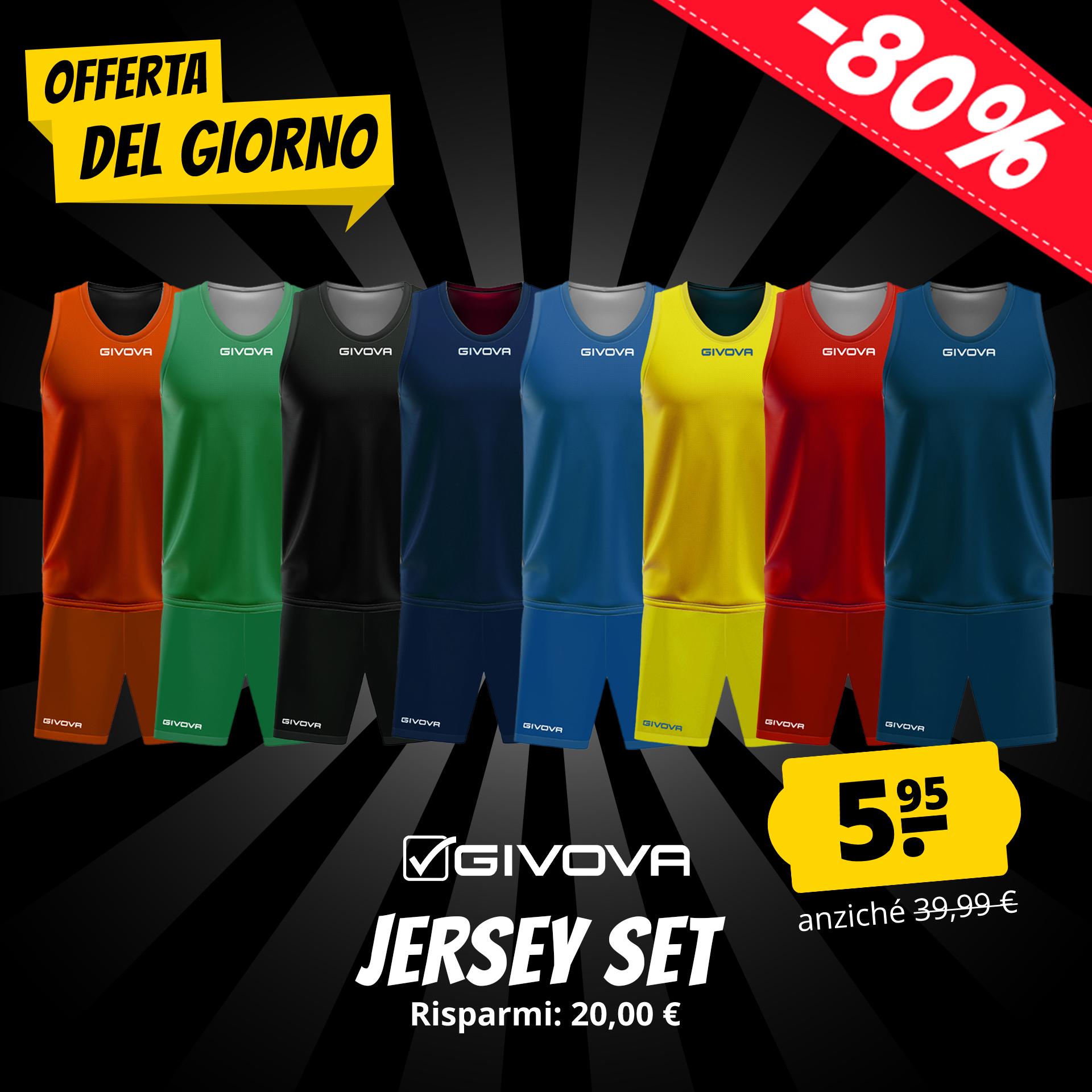 givova set da basket reversible