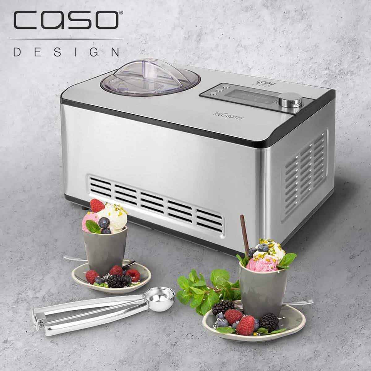 Gelatiera Caso Design IceCreamer Inox Gelatiera Caso Design IceCreamer Inox