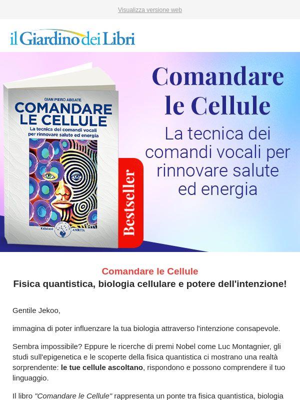 🧬 Comandare le Cellule: la tecnica dei comandi vocali per rinnovare salute ed energia