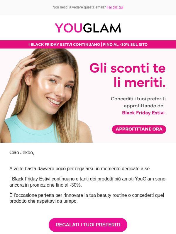 Black Friday Estivi: fino al -30% sul sito