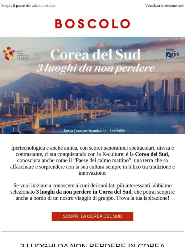 3 posti in Corea da non perdere