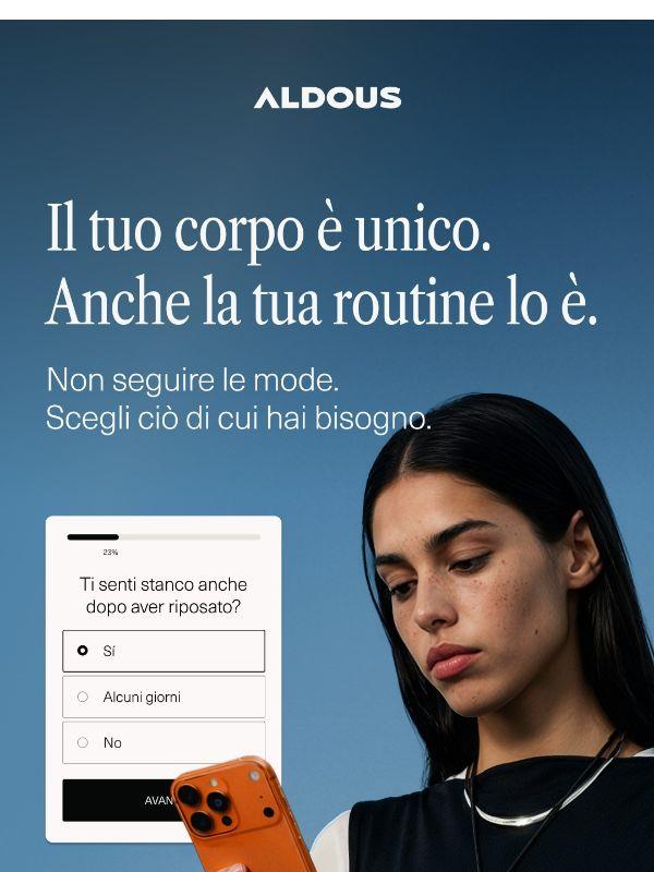 Il tuo benessere non è questione di fortuna.