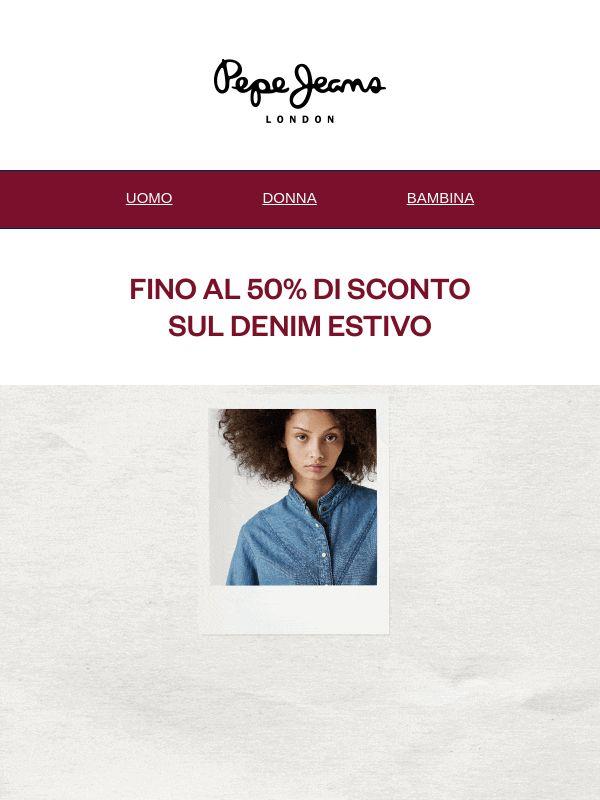 Arrivano i saldi sul denim estivo