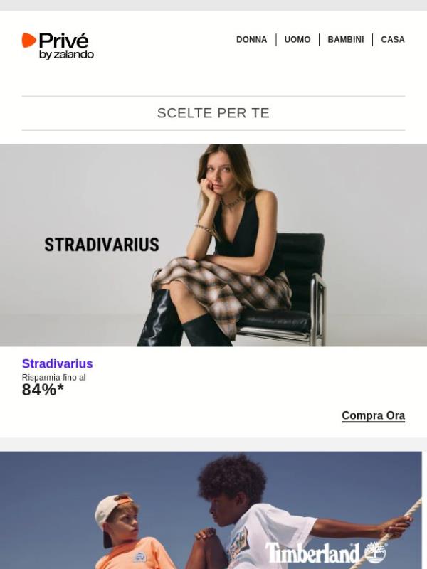 Timberland, Stradivarius & Geox ti stanno aspettando