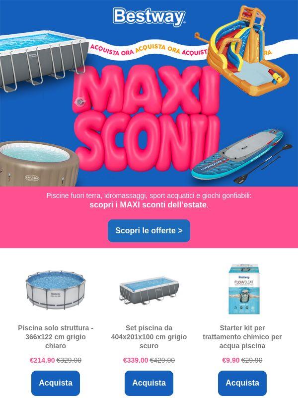 Approfitta dei MAXI sconti estivi ☀️