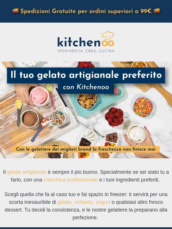 Gelato artigianale made by Kitchenoo