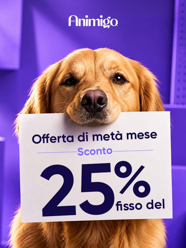 Sconto del 25% solo per le prossime 6 ore ⏰