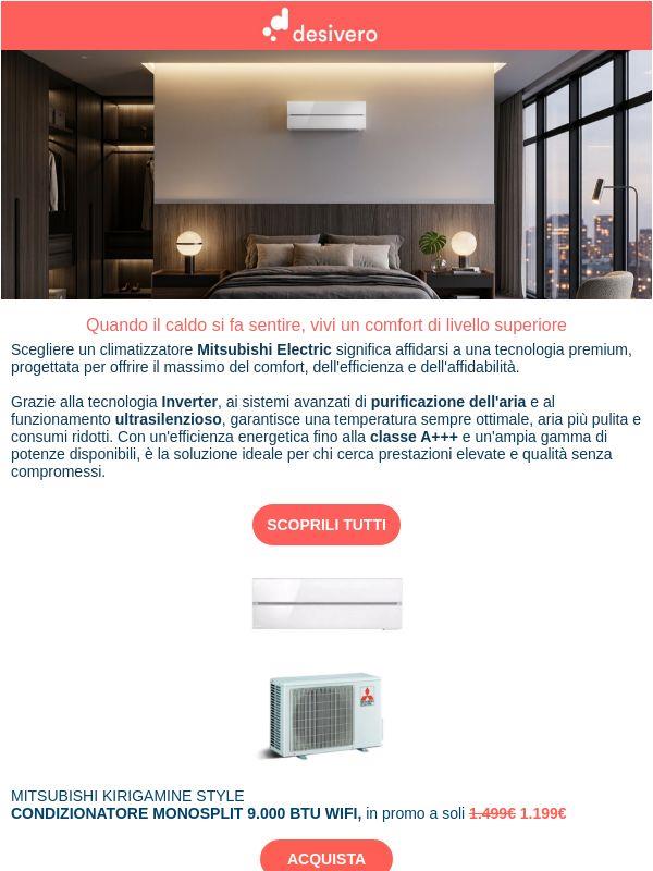 Mitsubishi Electric: il climatizzatore premium per la tua estate