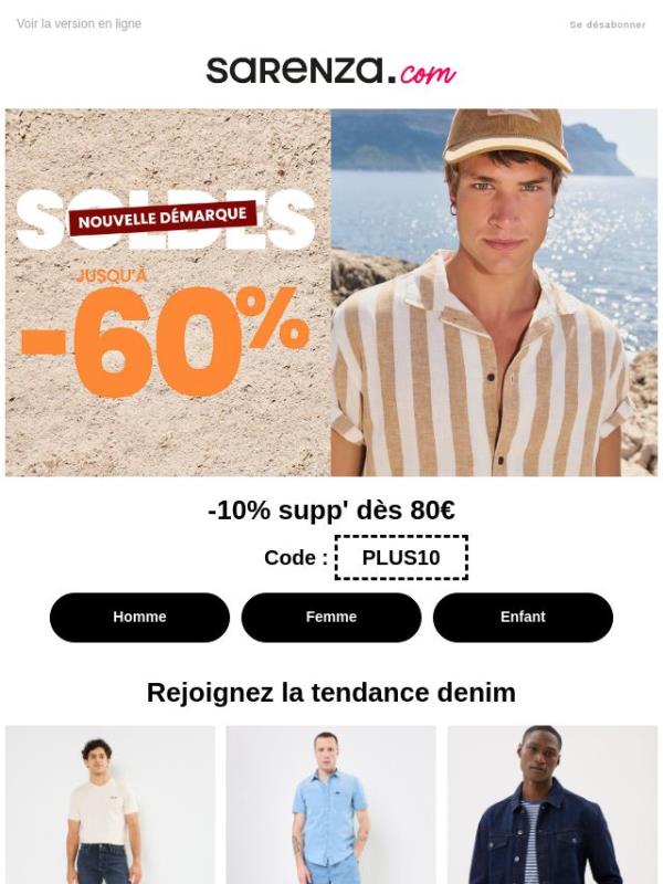 👖 ULTIME DÉMARQUE : le denim à prix doux