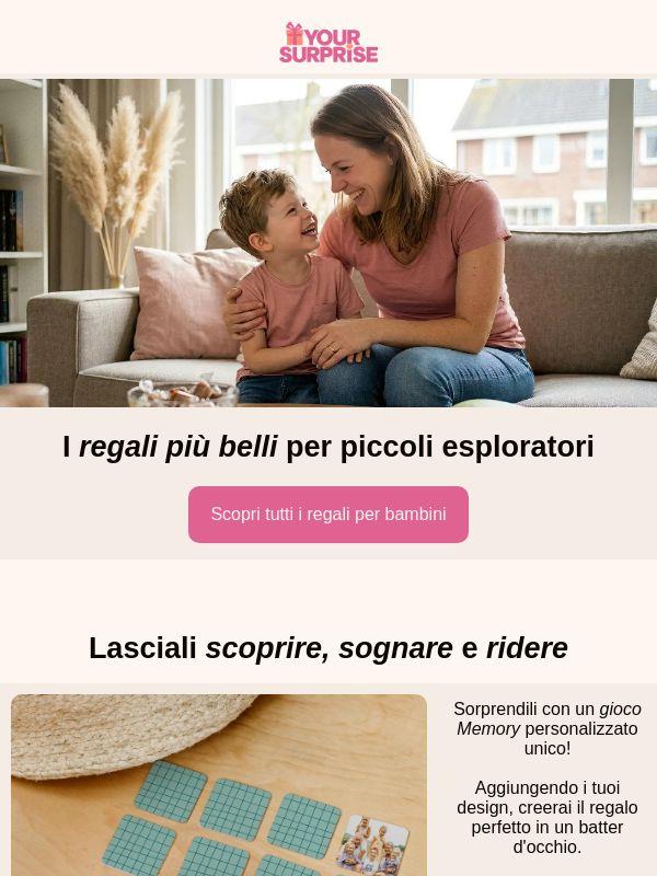 Hai bisogno di ispirazione? Scopri i nostri regali preferiti per bambini! 🎁