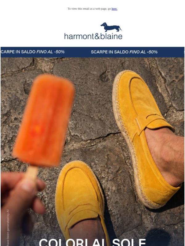 Scarpe in saldo fino al -50% | Un passo avanti nel colore
