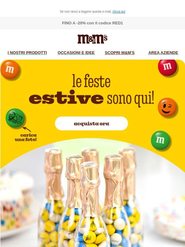 Fino a-20% per rendere più dolce la tua festa estiva