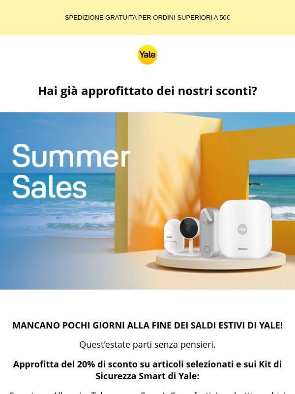 Saldi estivi: Ultimi giorni!