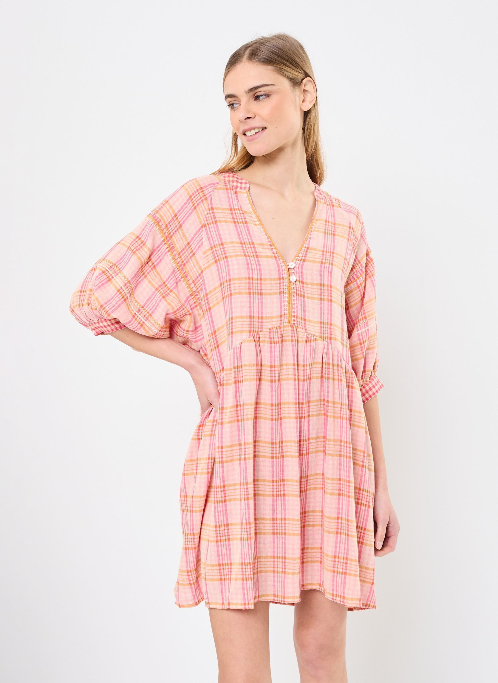 Orféo Vestiti Greta donna rosa