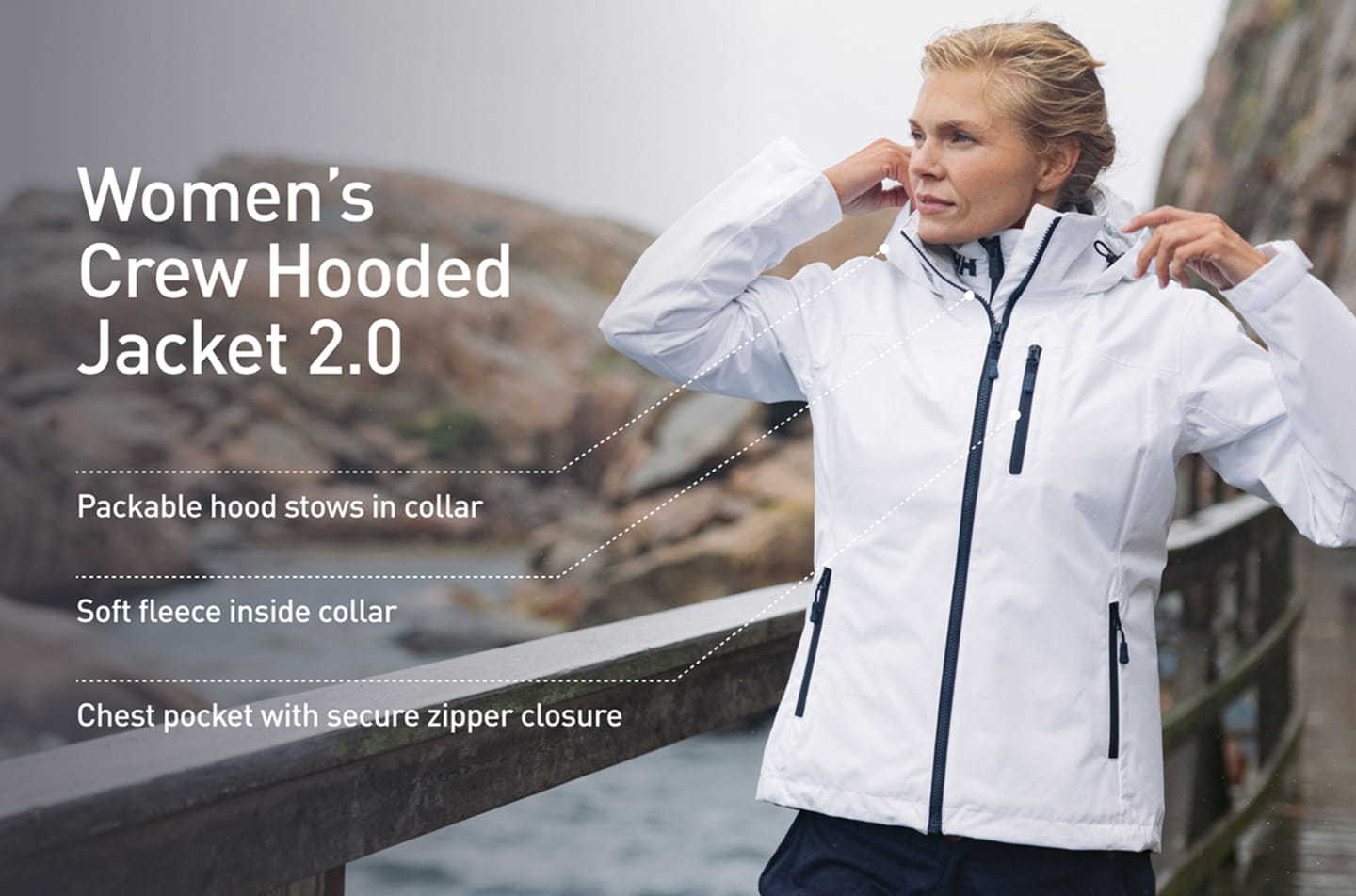 Women´s Crew Hooded Jacket 2.0