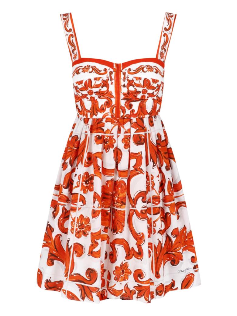 Dolce & Gabbana - Abito mini "Majolica"