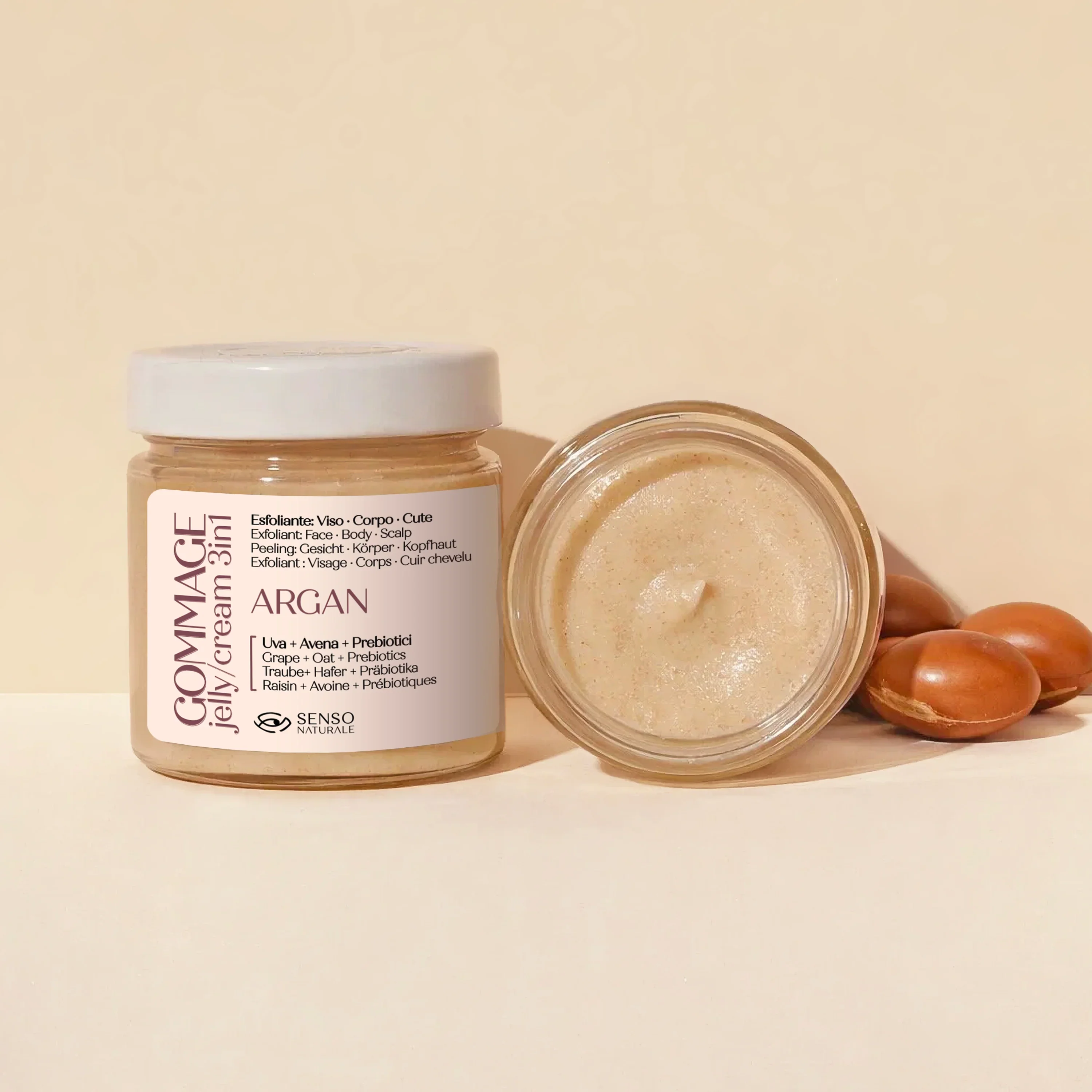 Image of Gommage Jelly Cream ARGAN - 3 in 1