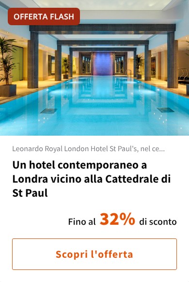 Un hotel contemporaneo a Londra vicino alla Cattedrale di St Paul