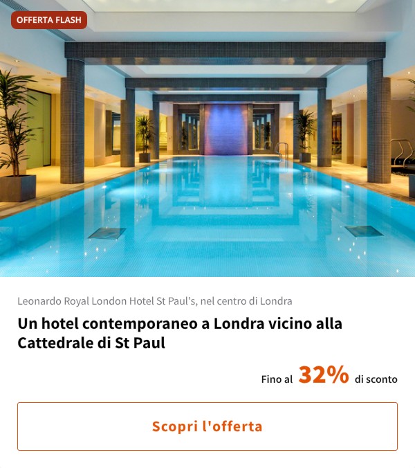 Un hotel contemporaneo a Londra vicino alla Cattedrale di St Paul