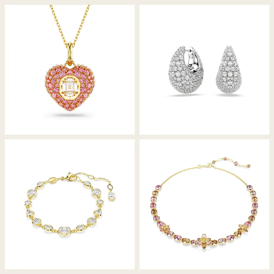 Gioielli Swarovski in saldo