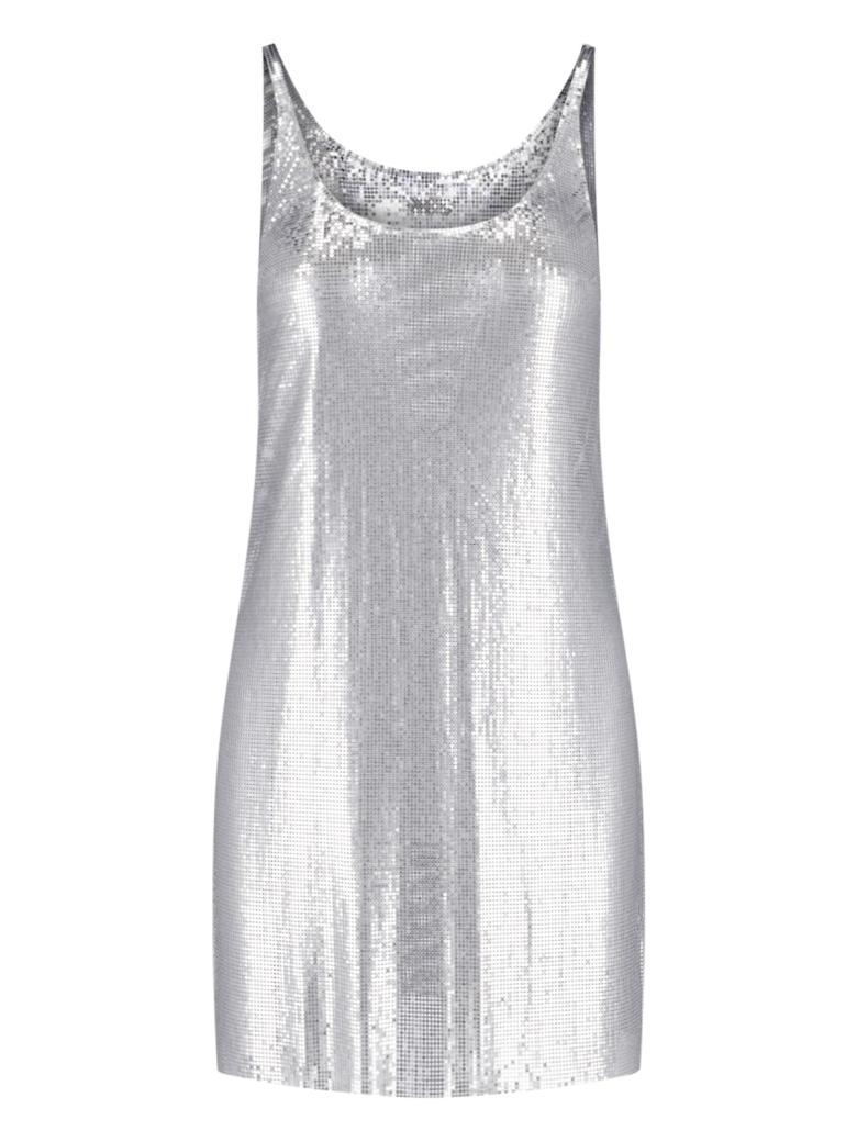 Rabanne - Abito mini in maglia metallica