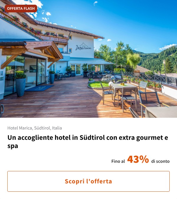 Un accogliente hotel in Südtirol con extra gourmet e spa