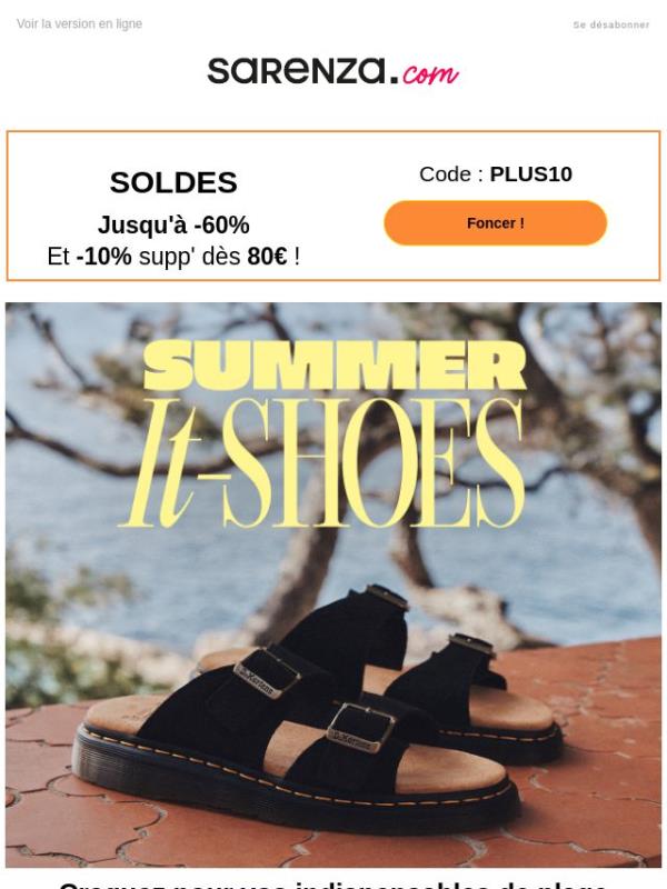 Les pieds dans l'eau... et le style à prix doux🩴