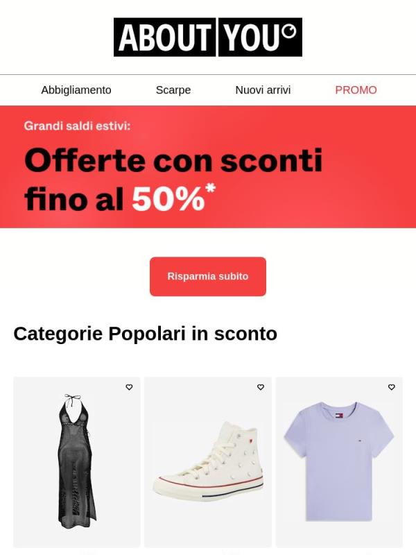 Ora: Grandi Saldi Estivi