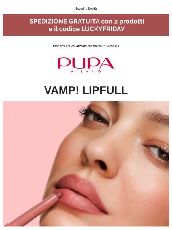 VAMP! LIPFULL 💋 Non una semplice matita, non un classico rossetto