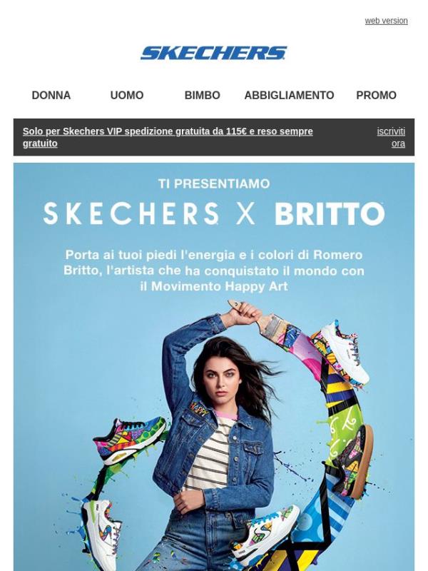 Ti presentiamo Skechers x BRITTO