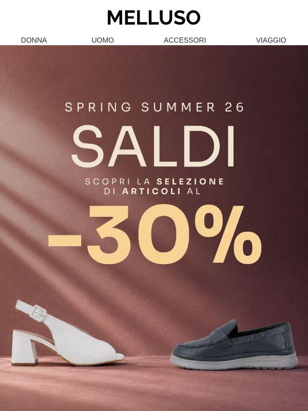 Saldi: Scopri la selezione di articoli al -30%🙂